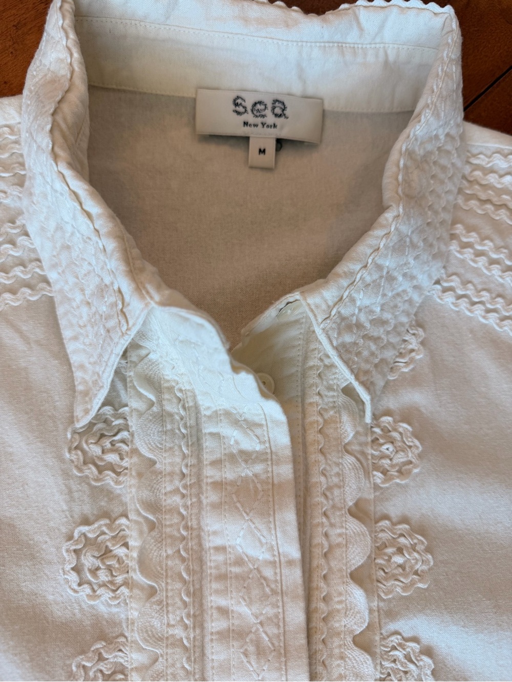 SEA New York Mini Shirt Dress - Picture 5 of 9